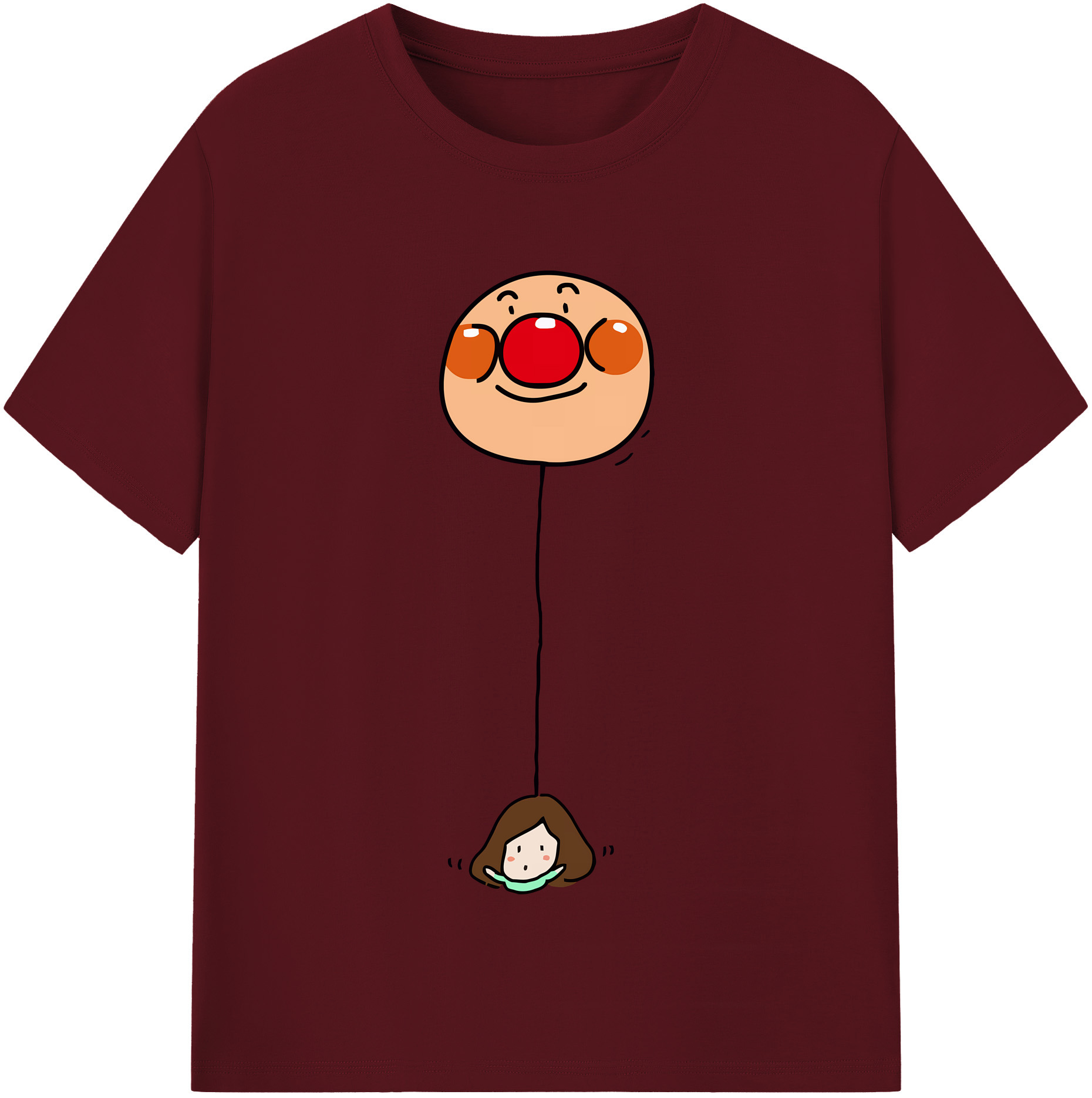 （画像用） アンパンマン Anpanman 綿100％半袖Tシャツ（フロントプリント）